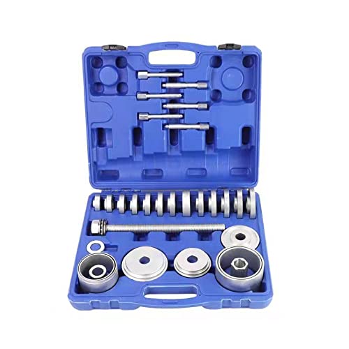 LLCTOOLS 31 Outils de roulement de Roue pour Voiture Dog - Outil de roulement de Roue - Extracteur de moyeu de Roue - Montage et démontage des roulements de Roue Cover
