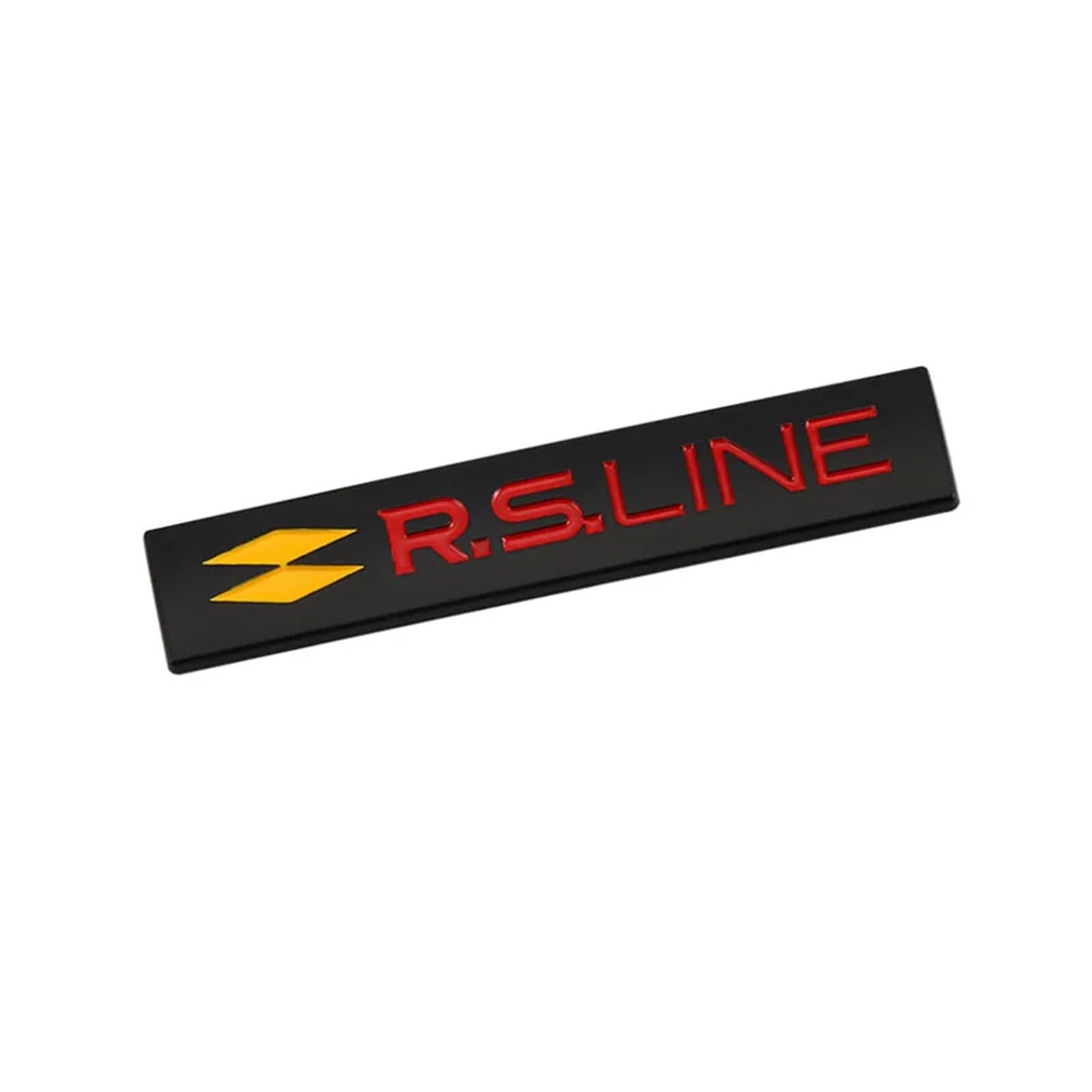 AUDI RS 3D LOGO IN METALLO EMBLEMA ADESIVO DECALCOMANIA GRAFICA RS2 RS3 RS4 RS5