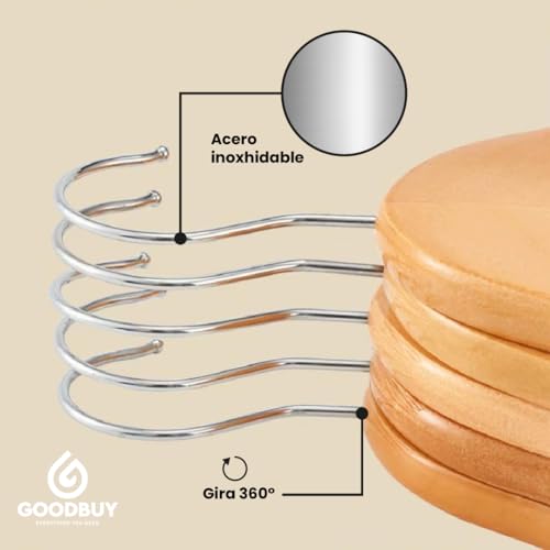 Opiniones y reviews de Ganchos de Madera para Ropa los 10 mejores. 27 Imagen adicional
