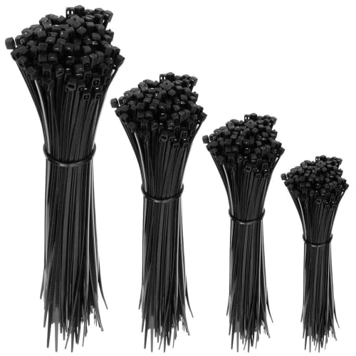 intervisio Fascette Plastica per Cablaggio Lunghe 530 x 4,8