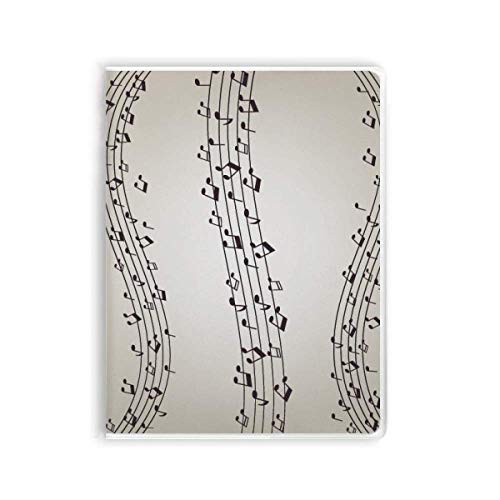 Carnet de notes souple noir pour journal intime et croquis