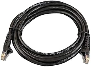 MULTICOMP PRO - SPC21964 - Ethernet Cable, Cat5e, 7 ft Cat5e 2.1 m RJ45 Plug to RJ45 Plug Black-6pack