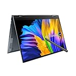 Refurbished-ASUS-Zenbook-Flip-14-OLED-2022-14-3556-cm-28K-OLED-1610-90Hz-Touch-Core-i7-12th-Gen-Thin-and-Light-Laptop-16GB1TB-SSDIris-Xe-GraphicsWin-11Office-2021Grey140-kg-UP5401ZA-KN711WS