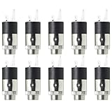 SJZBIN 10pcs 3.5mm Earphone Socket PJ-392 Silver Female Headphone Stereo Jack Panel Mount Connector