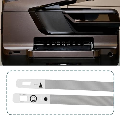 Tira codificador CM751-80007 garantiza alineación exacta en HP Officejet 8620 5