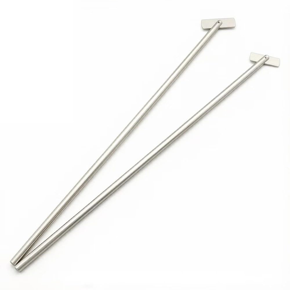 Łopatka mieszająca inox, proste ruchome ostrze z prętem, 1 Szt