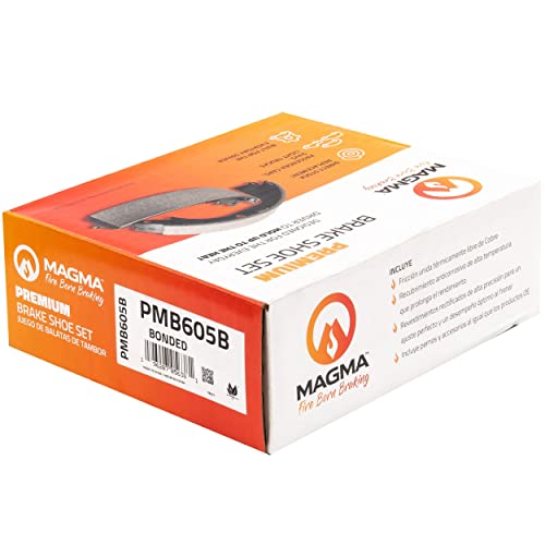 Image of Magma Premium PMB605B Bonded Shoes, Rear