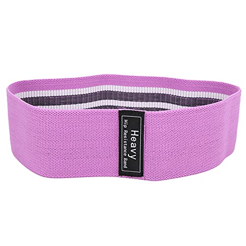 Resistance Bands Set for Hip Exercise with Soft Fabric (Purple)