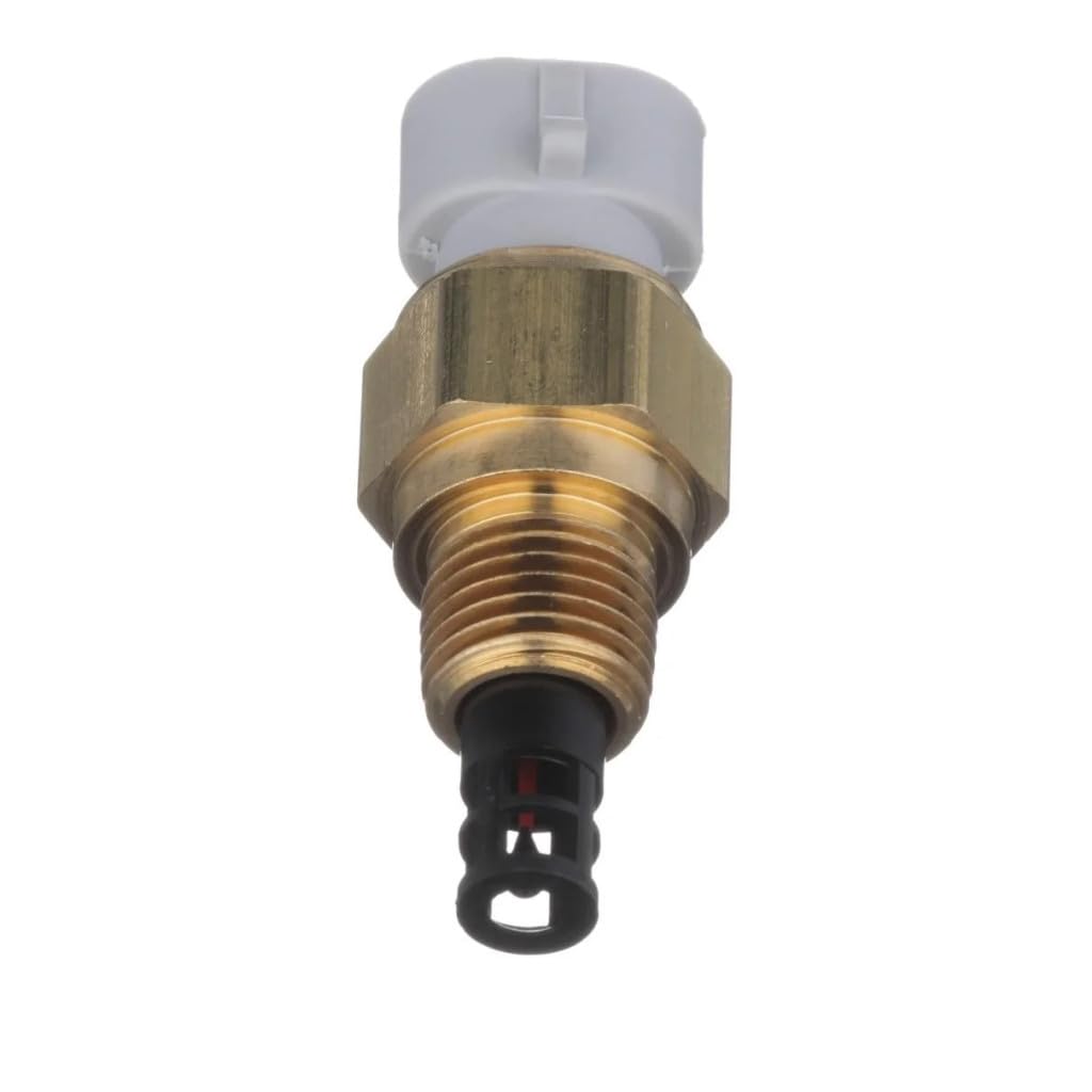 CarLights360 for Mitsubishi Eclipse 1995 1996 Air Temperature Sensor | Gray/Gold Color | Plug in Connector | Screw-in Mounting Type | Blade Terminal | Replacement for 5269756