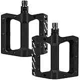 bmx achse 【16 Stollen】Jedes Bike Pedale hat 8 Stollen auf jeder Seite, damit das Pedal besser auf die Fußsohle passt, den Grip erhöht, ein Verrutschen während des Fahrens verhindert und das Fahren sicherer macht.