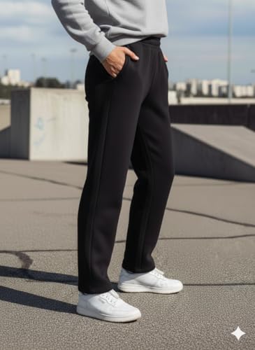 Image of Mack Jonney Women's Solid Fleece Track Pants | Warm & Durable Casual Lowers | Trendy Lowers-M5306