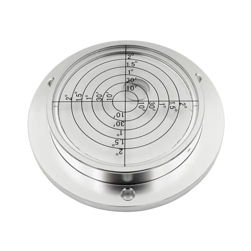 Medición precisa con el nivel de burbuja de disco circular de 80mm para grúas 2