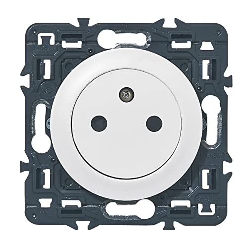 Legrand Celiane LEG99703 Electric Socket with Earth 2P + T Flush White to be Built