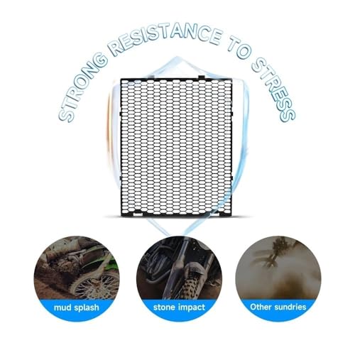 Grille protection calandre R1300GS maille robuste contre projections - 4
