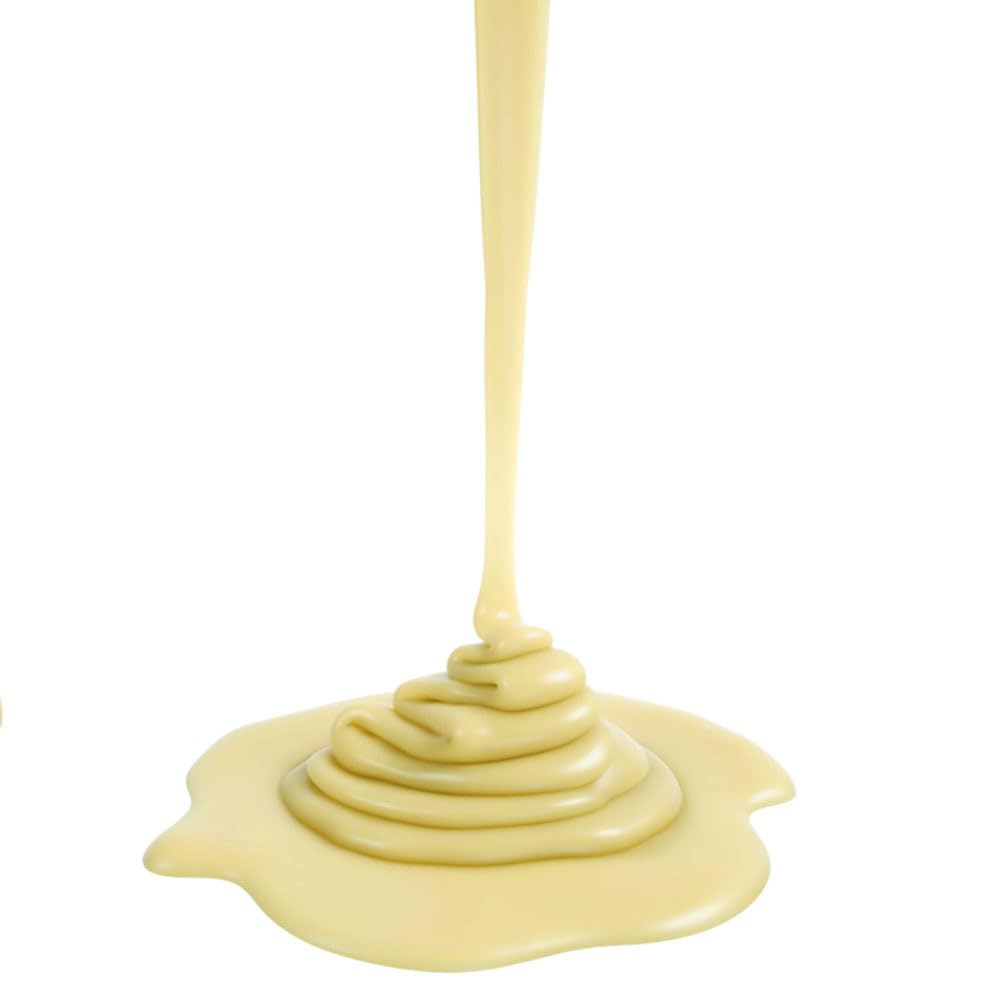 Sephra Salsa de postre de chocolate blanco - 900 g | Rocía sobre postres, gofres o helado; la botella exprimible permite un chapado comercial preciso y sin desorden.