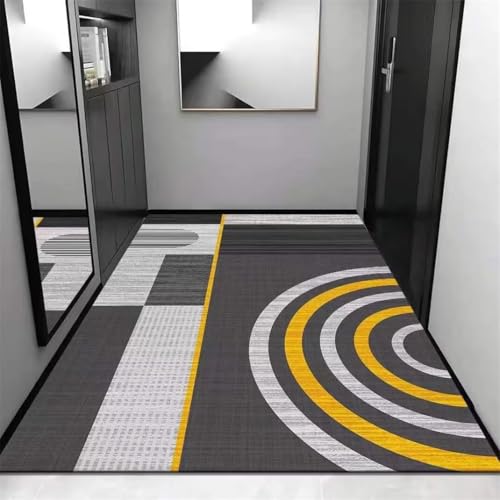 Kunsen alfombras Gateo Bebe alfombras Oficina Resistente al Desgaste Decoración de línea de Alfombra de área para Sala de Estar, Dormitorio, Comedor 70X140CM