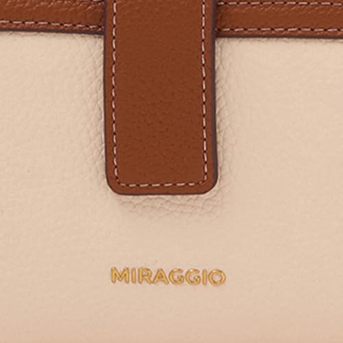 Image of Miraggio Trudie Wallet with Detachable Wristlet | One Main Compartments | 8 Card Slots | Women Wallets | Gift Items for Women (Ivory)
