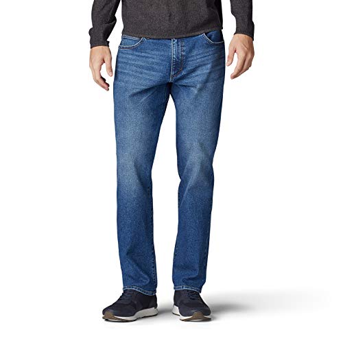 Image of Lee Men's Straight Fit Cotton Jeans