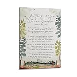 Be The Best of Whatever You Are Poem By Douglas Malloch Poem Poster Decor for Bedroom Painting for Wall Prints for Bathroom Canvas Office Art Oil Printing Pictures for Kitchen Giclee Artwork 12x18inch
