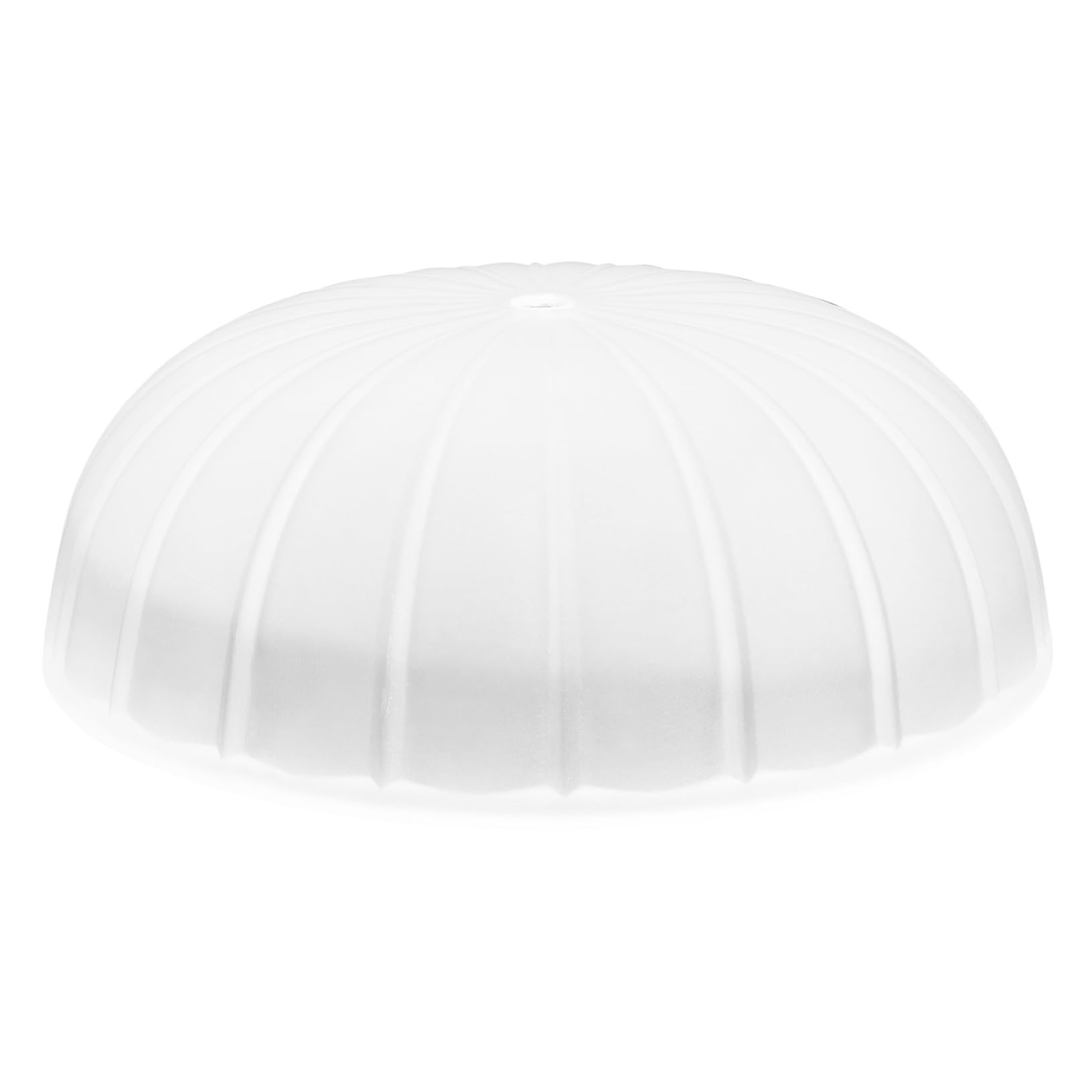 Artibetter Einfache Weiße Matte Glas Lampenschirme mit E27 Schraubsockel Flammhemmend und Windgeschützt für Wohnzimmer und Haushalt Glas Lampenabdeckung für Deckenlampen