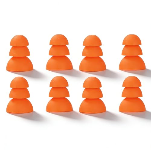 Puntas para los Oídos de Silicona, Punta para los Oídos con Brida Triple, Puntas para los Oídos de Silicona de Repuesto, Accesorios para los Tapones para los Oídos para Se846 Se535 Se215 Y Orificio In