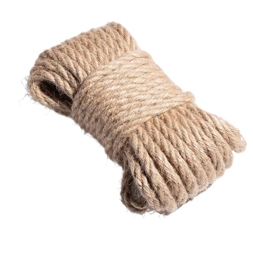 YQJYBD Jute Rope Cord Sewing DIY Natural Jute Ribbon for