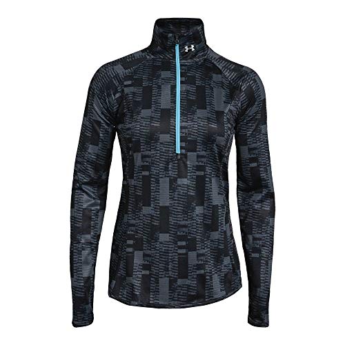 Under Armour Women's UA Mileage Printed ½ Zip SM Black