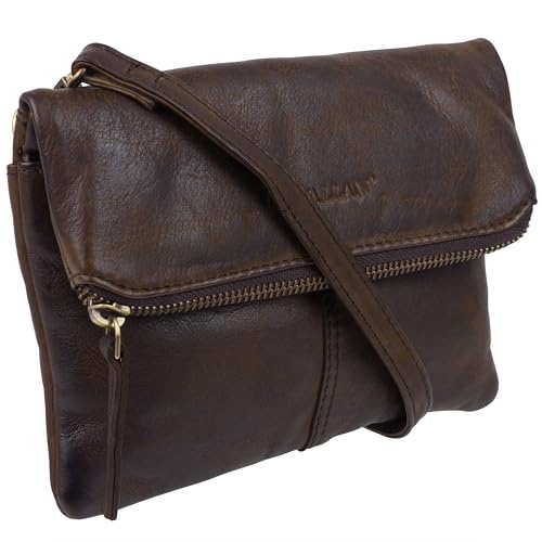 Sac à bandoulière en cuir Rowallan, le charme d'un accessoire rétro unique