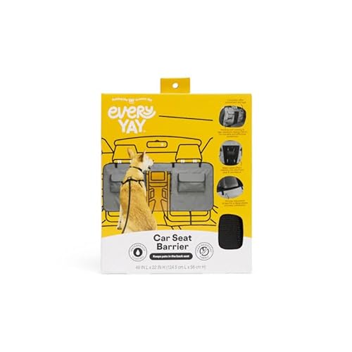EveryYay Road Trippin' Pet Vehicle Barrier Charcoal