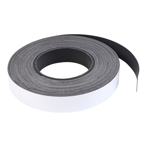 MasterVision 50ft x1 Magnetic Tape Roll, Dry Erase Surface Can Be Written On & Erased, Great for Labeling Metal Shelves, File Cabinets & Dry Erase Boards, Cut to Fit