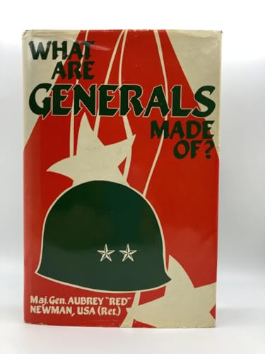 What Are Generals Made Of? 0891412689 Book Cover