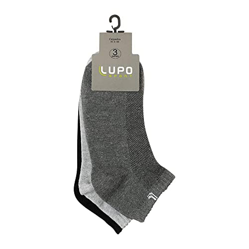 Meia Lupo AU Walk Masculino, Preto, 41-44