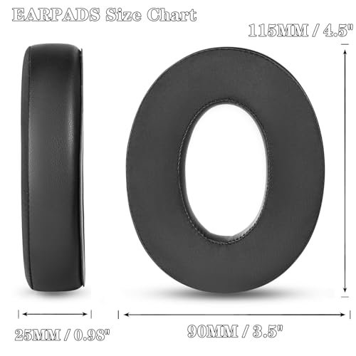 Repuesto Cooling Gel Earpads compatible con audífonos Sennheiser HD650, HD660 S, HD6XX, HD 660S2, HD600, HD58X, HD580, HD565, HD545, HD535 con espuma de memoria de alta densidad y tela de seda fría miniatura 4