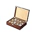 Produktbild SMEJS Schmuck Box- Holz-Uhr-Kasten-Anzeigen-Speicher-Fall-Kasten mit Glühplattenherd Halten Uhren mit weichen Kissen