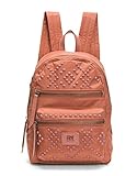 FRYE Ivy Nylon Stud Backpack, Dusty Rose