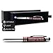Education Gift Pen with Inspirational Quote -Education is the kindling of a flame - Socrates - Engraved Pen with LED Light and Stylus Tip - Gifts Ideas for Teachers Educators Principals
