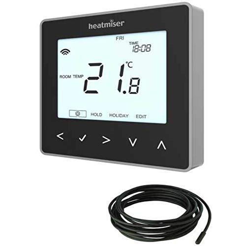 Kudos-Trading - El termostato eléctrico Heatmiser Neo-E Smart Stat para calefacción por suelo radiante funciona con NeoHub Gen 2 Giving Interface con Apple Home, Alexa y Google Home.