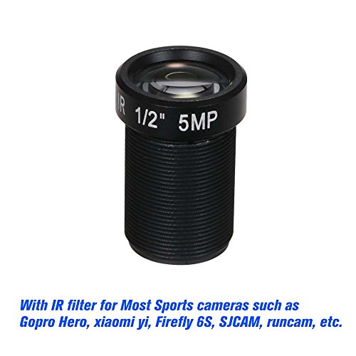 DECDEAL HD 5.0 ​​Megapixel Lente Da Câmera de Ação 25mm Lente IR M12 Montar CCTV MTV Lente Da Placa
