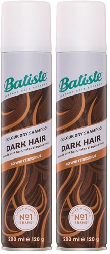 Batiste Champú Colour Dry, negro y marrón oscuro, 200 ml (el embalaje puede variar) (Paquete de 2)