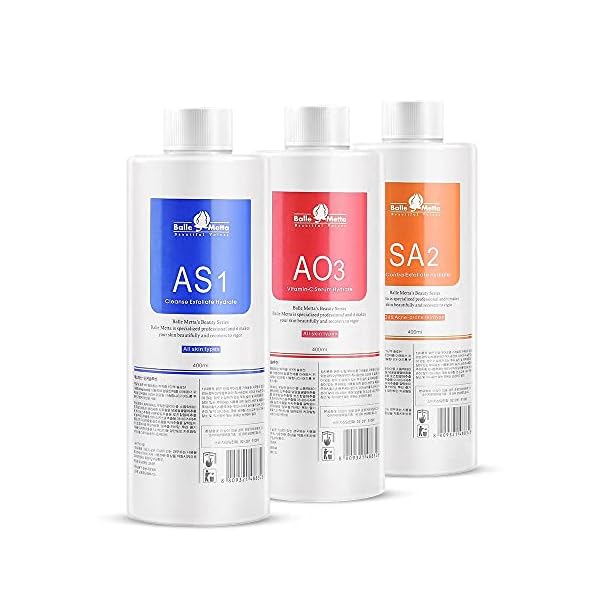 Aqua-Peeling-Solution-Facial-Special-liquid-Serum-solution-AS1-SA2-AO3-Hydra-Cleaning-Dermabrasion-Skin-Care-Skin-Rejuvenation-Aqua-Peeling-Serum-For-Hydra-Facial-Dermabrasion-Beauty-Machine-3-bottle- Crowsuggy Aqua Peeling Solution,Top Salon Skin Scrub,Hydra Skin Scrub Special Solution,Small Bubble Solution (3 Bottle x 400ml)