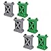 Ioffersuper Train Bridge Pier Track Railway Accessories Compatible All Major Brands, 6 Pcs