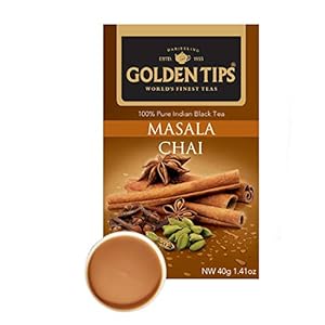 Golden Tips Pure Indian Masala Tea (20 Bags, Pack of 2)