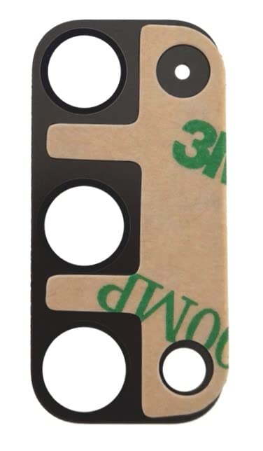 2 x PHONSUN Replacement Rear Camera Lens Glass w Adhesive for Samsung Galaxy S20 G980/G981 Black with Pre-Attached Adhesive and Tool Kit