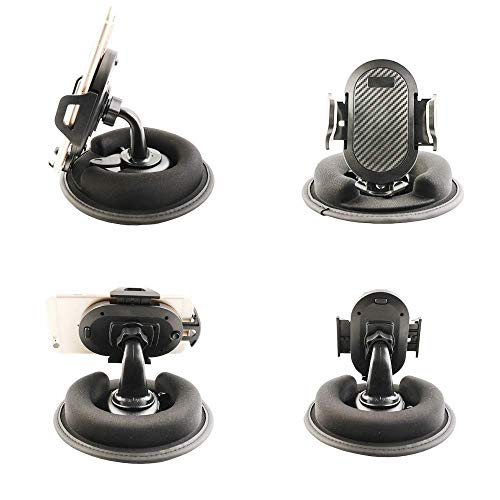 dosili Cell Phone Vehicle Mount,Dashboard Beanbag Friction Mount,2 in 1 Dashboard Mount and Car Air Vent Holder,for iPhone Android and Other Smartphones - Image 4