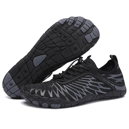 Hike Barefoot Womens Mens, Skin Pro with Copper - Grounding Allround Barefoot Shoes, Quick Dry Lightweight Slip On Athletic Shoes