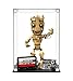 Produktbild Vitrine für Lego Ich Bin Groot, Acryl-Vitrine für Lego 76217 (Modell Nicht im Lieferumfang enthalten), Größe: 20 x 20 x 32 cm (Klassische Version)