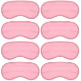 QUMIIRITY 16個 一次性アイマスク 軽量快適 ダブルバンド付き 光遮断 旅行 ホテル 電車用 目隠し 睡眠促進 メンズ対応 ランダム ランダムカラー