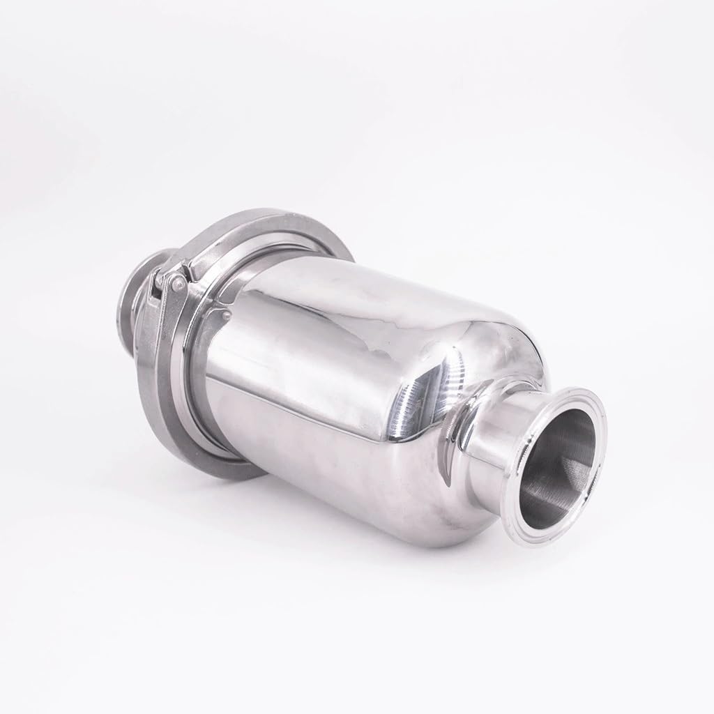 1 colador de filtro en línea de 32 mm, 304ss, ideal para elaboración de cerveza, lácteos y uso farmacéutico (malla 400)