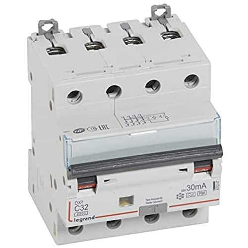 Disjoncteur différentiel Legrand DX³ 6000 4P 32A 30mA 411247