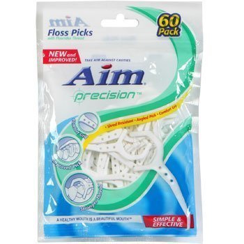 Aim Precision Floss Picks 60-ct Packs by AIM